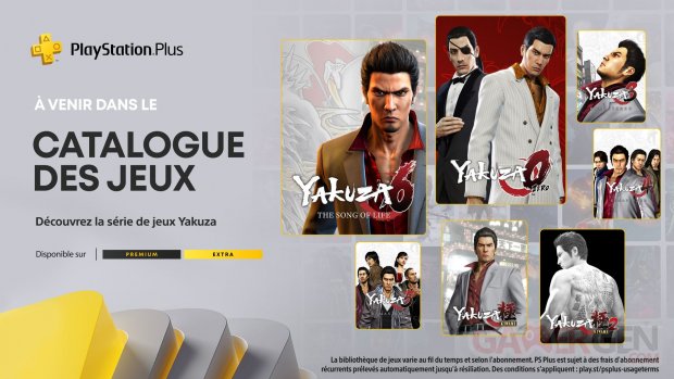 PlayStation Plus Yakuza 27 07 2022