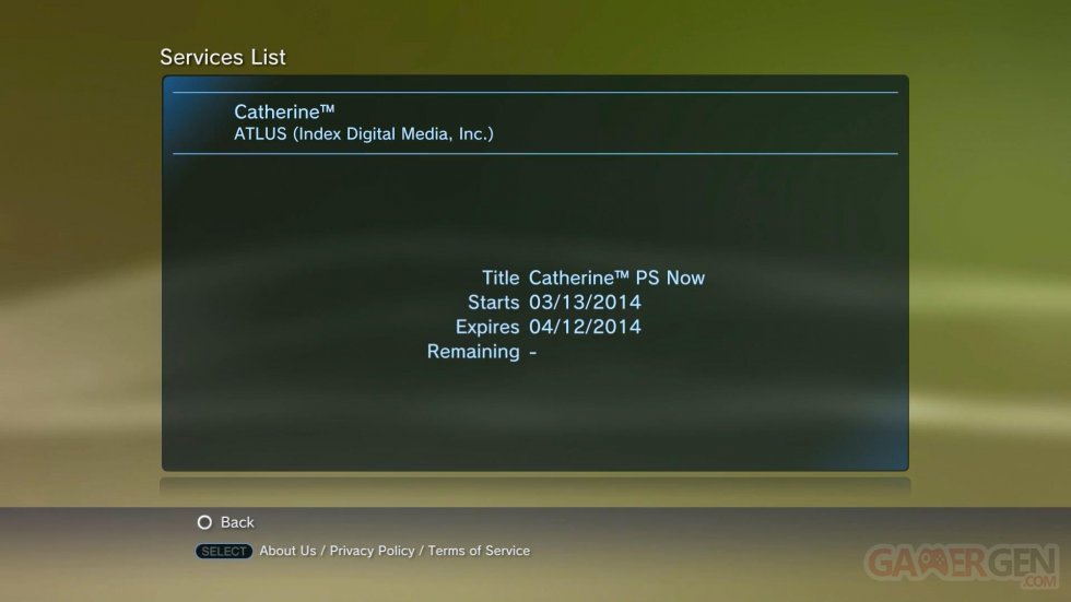 PlayStation Store Catherine location 3