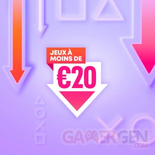 PlayStation Store Jeux à moins de 20 euros