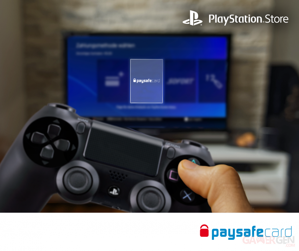 PlayStation Store paiement via paysafecard