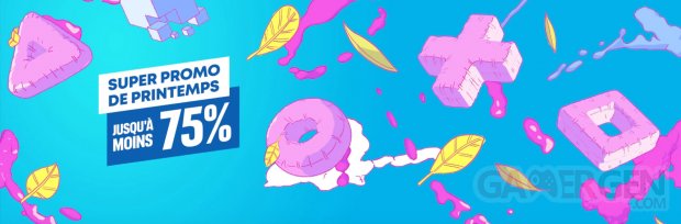 PlayStation Store Super Promo de Printemps banner