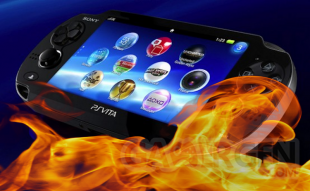 PlayStation Vita PSVita feu console 07.08.2013.