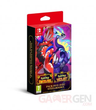 Pokémon Écarlate Violet Duo Pack 01 06 2022