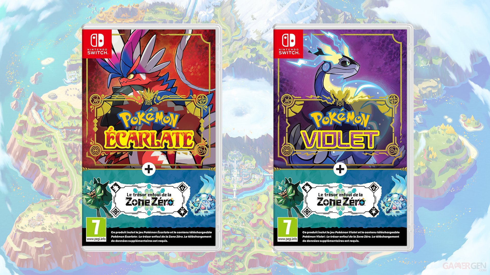Pokémon Écarlate et Violet : le DLC annoncé avec de nouveaux Pokémon et  d'anciens de retour