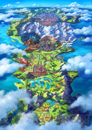 Pokémon Epee Bouclier région Galar 27 02 2019