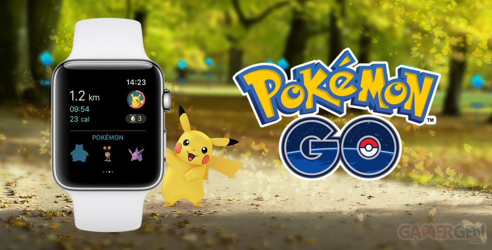 Pokemon GO Apple Watch compatible image