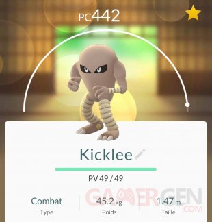 Pokémon GO Kicklee fiche