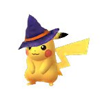 Pokémon GO Pikachu Halloween sprite image