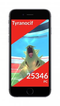 Pokémon GO Raid event Tyranocif boss