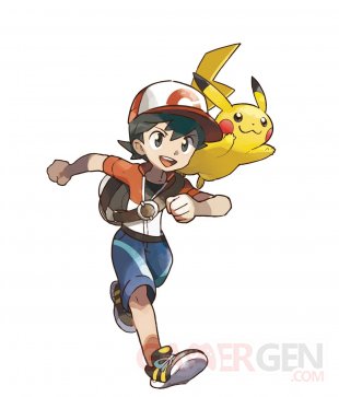 Pokémon Lets Go Pikachu Evoli artwork 01 30 05 2018