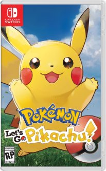 Pokémon Lets Go Pikachu jaquette US 30 05 2018