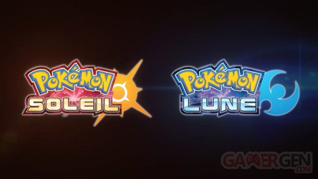 Pokémon Soleil Lune logos