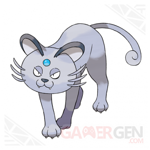 Pokémon Soleil Lune Persian forme Alola 27 10 2016