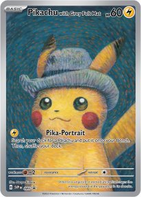 Pokémon Van Gogh collaboration promo card