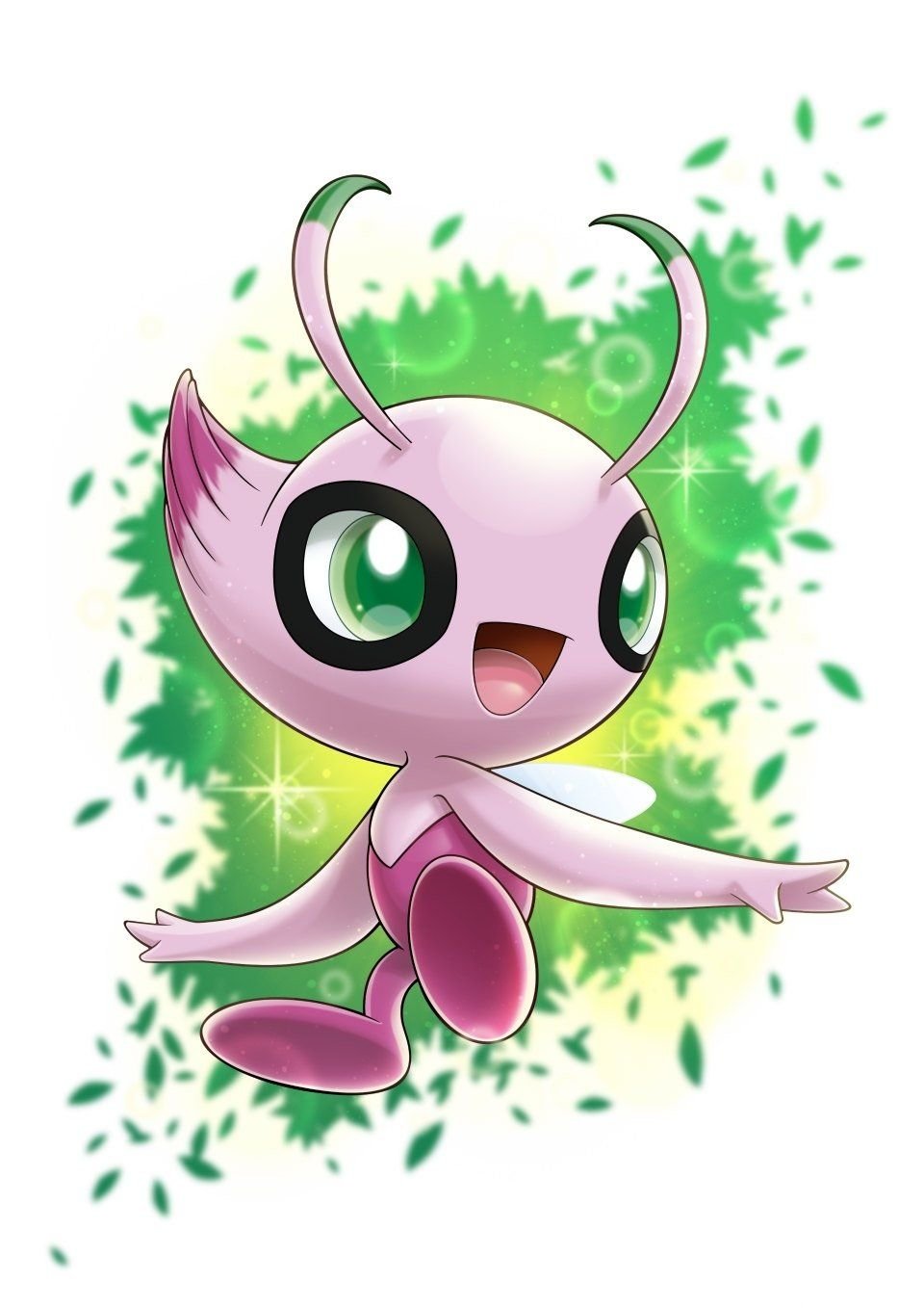 Pokémon-Epée-Bouclier-distribution-Celebi-chromatique-artwork-10-03-2020