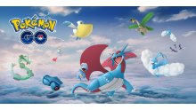Pokémon GO Hoenn 2018 3e génération créatures vol