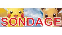 Pokémon Let's Go, Pikachu et Évoli sondage semaine image (2)