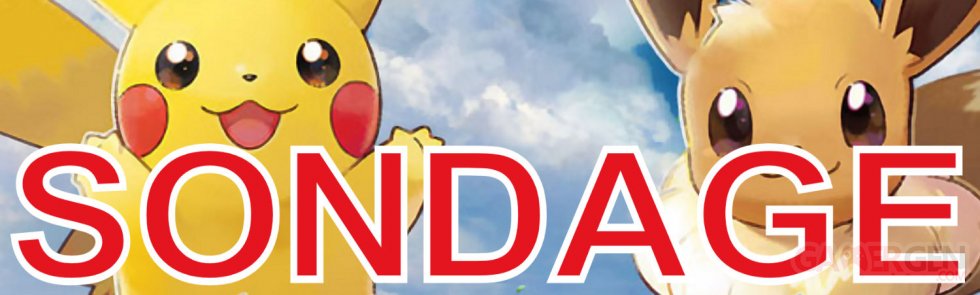 Pokémon Let's Go, Pikachu et Évoli sondage semaine image (2)