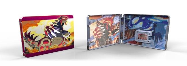 Pokémon Rubis Oméga et Saphir Alpha edition limitee steelbook (1).