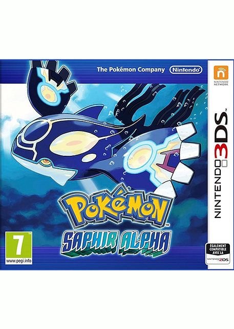 Pokémon Saphir Alpha jaquettee