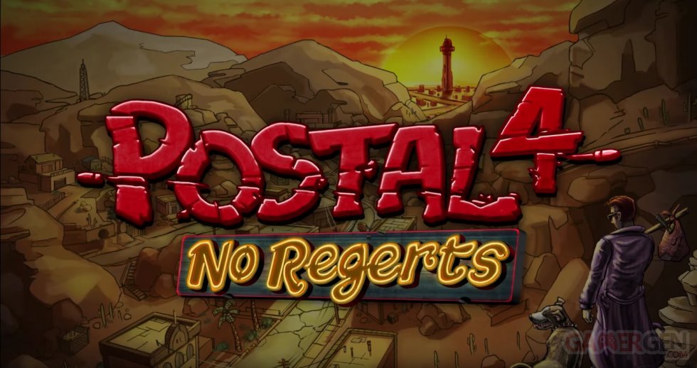 Postal 4 No Regrets Logo