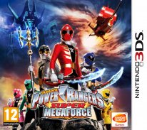 Power Rangers Super Megaforce jaquette PEGI 3DS