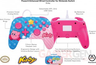 PowerA Nintendo Switch Kirby controller manette 2