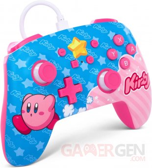 PowerA Nintendo Switch Kirby controller manette 3