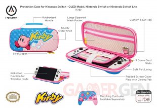 PowerA Nintendo Switch Kirby sacoche transport protection 2