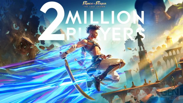 Prince of Persia The Lost Crown 2 deux millions joueurs chiffre ventes