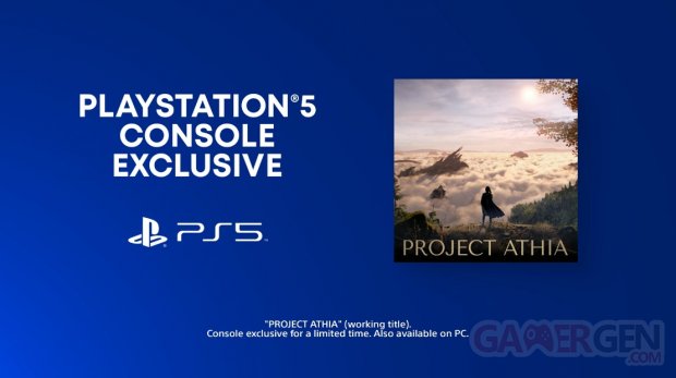 Project Athia console exclusive limited