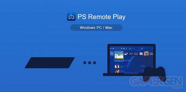 PS Remote Play Lecture a distance Ps4 PS5 image
