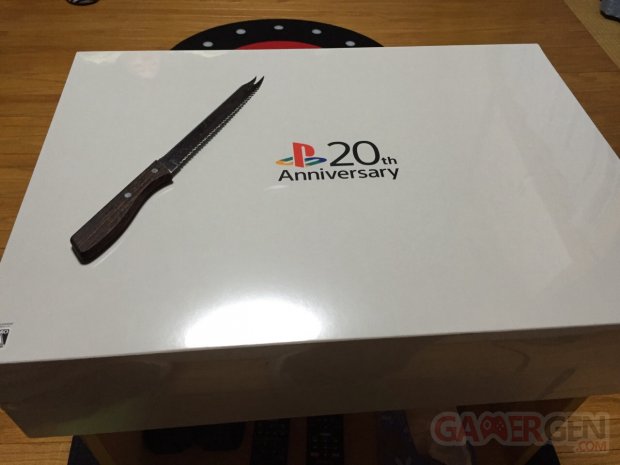 PS4 20th Anniversary Edition PlayStation deballage unboxing gamergen 12.01.2015  (2)