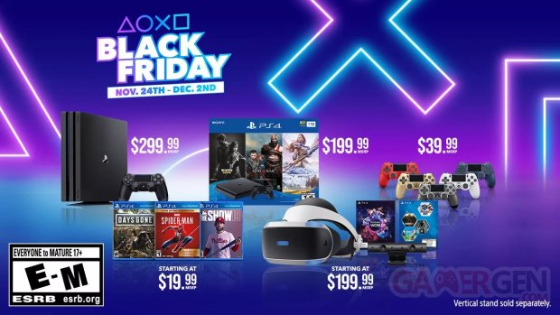 PS4 Black Friday 2019