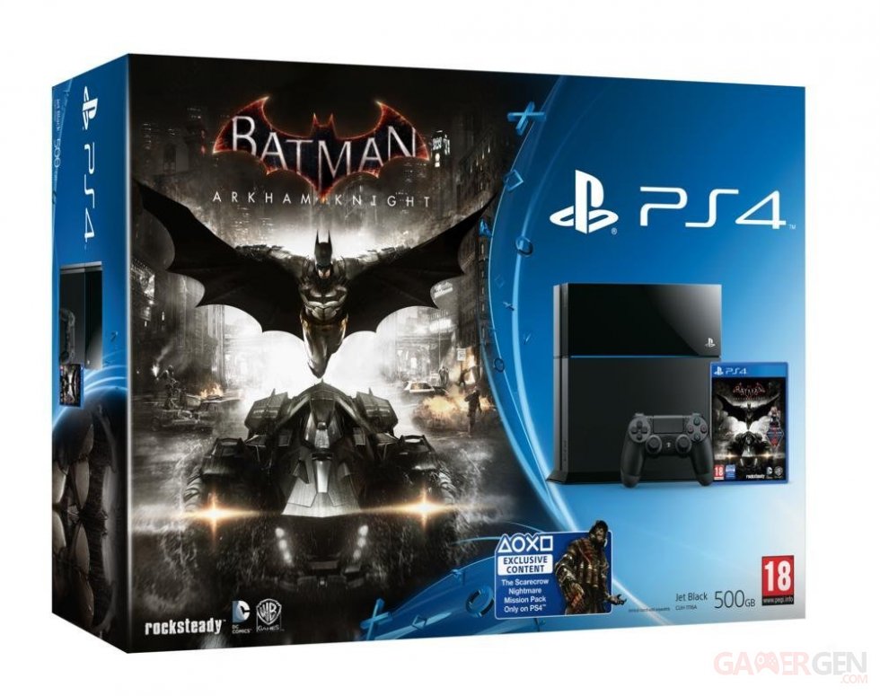 PS4 bundle Batman