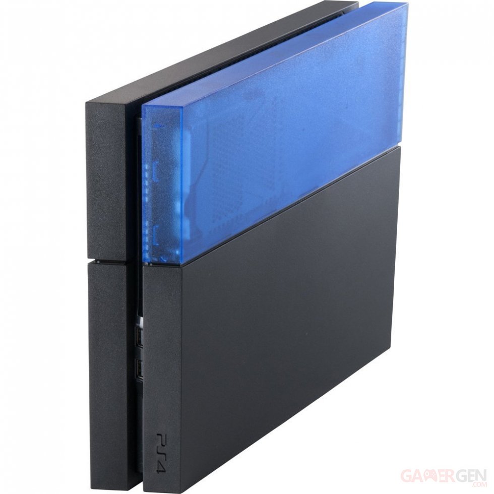 PS4 coques couleurs transparentes (4)