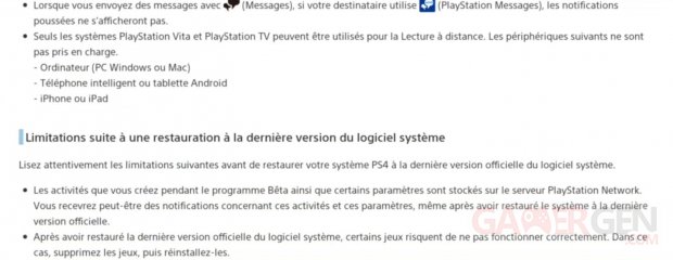 PS4 Firmware 8.0 beta mise a jour changelog image gamergen (6)