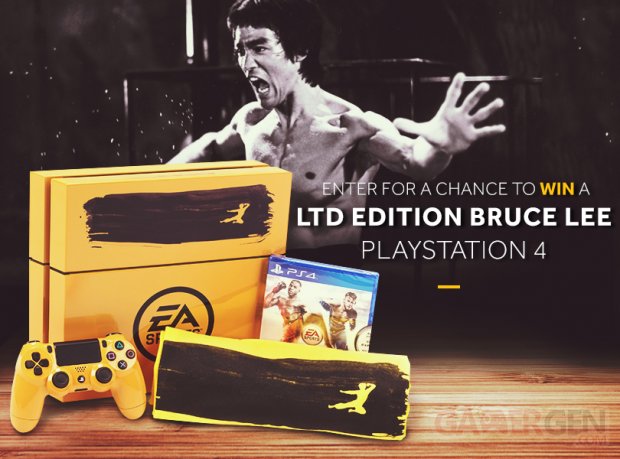 PS4 Jaune Bruce Lee EA UFC Sport