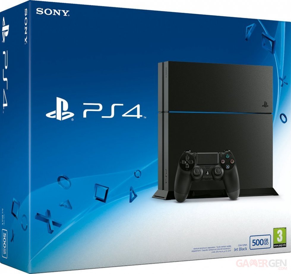 PS4 pack de base noire blanche (2)