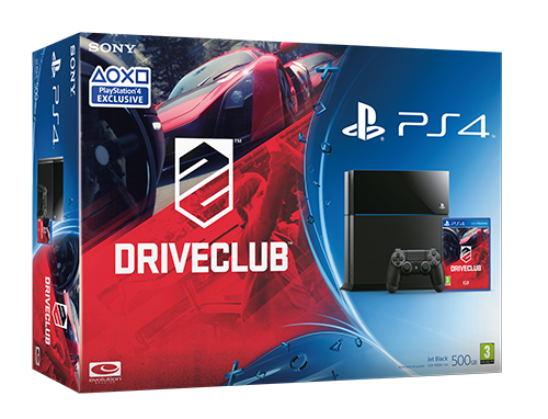 PS4 pack Driveclub visuel