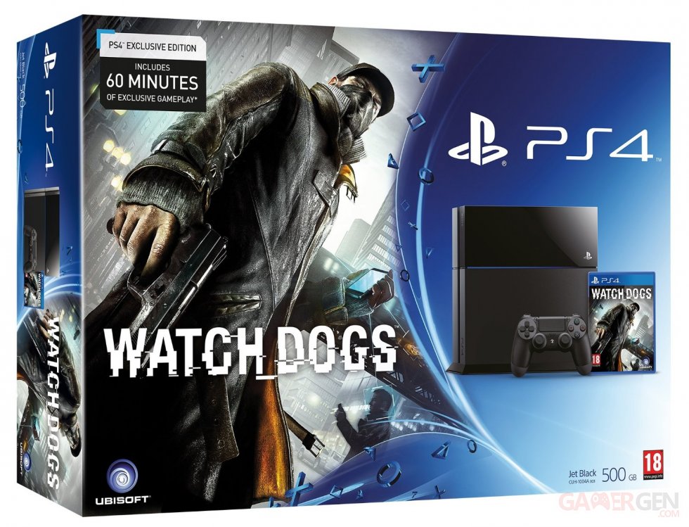 PS4 pack Watch Dogs