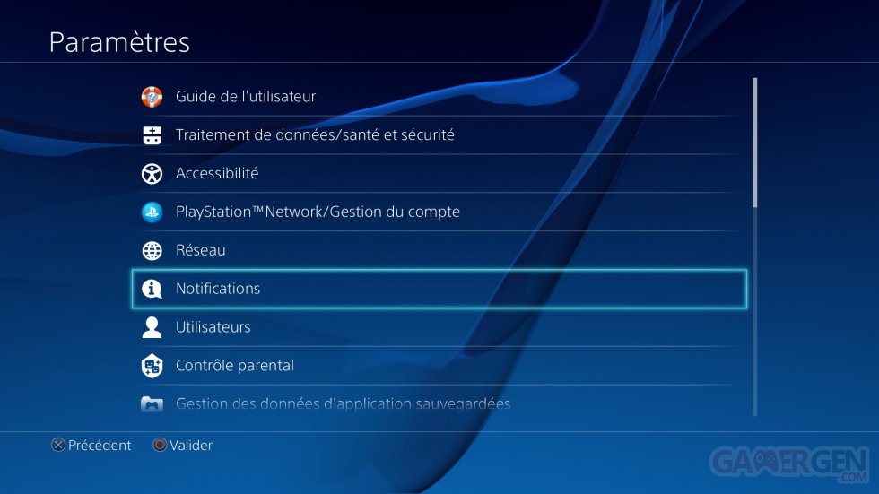 PS4 PlayStation tuto notification amis tutoreils images (2)