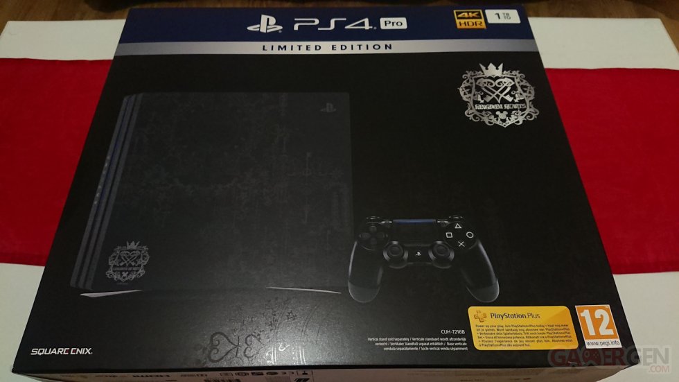PS4 Pro Kingdom Hearts III Collector images unboxing deballage (7)