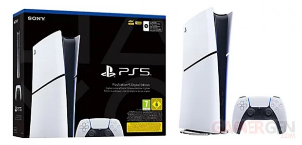 PS5 Digital Slim Hero Box and console eu V2