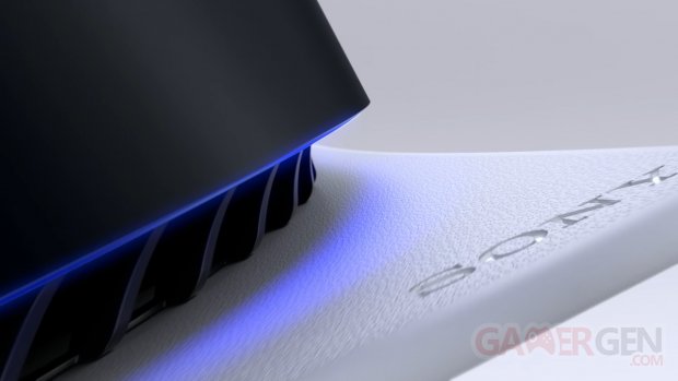 PS5 PlayStation 5 Détail Texture Logo