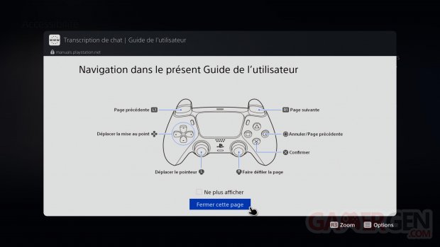 PS5 PlayStation 5 Tuto navigateur internet images explications (5)