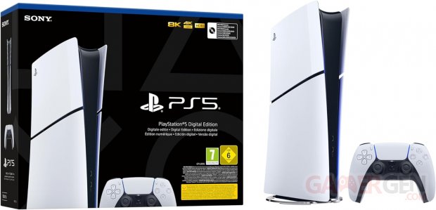 PS5 Slim Edition Diital image