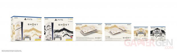 PS5 Slim Pro DualSense façades Ghost of Yotei packaging 11 07 2025.