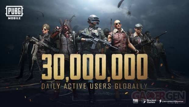 PUBG Mobile 30 millions