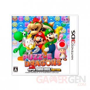 Puzzle and Dragons Super Mario Bros Edition 08 01 2014 jaquette